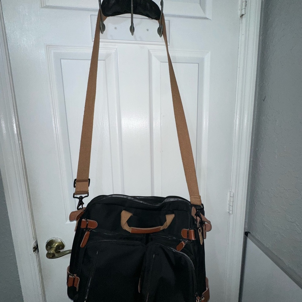 Black and Brown Men's Bag